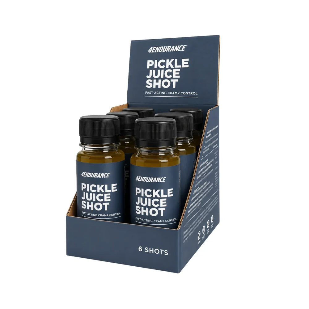 4Endurance Pickle Juice Shot — box of 6 × 60 ml