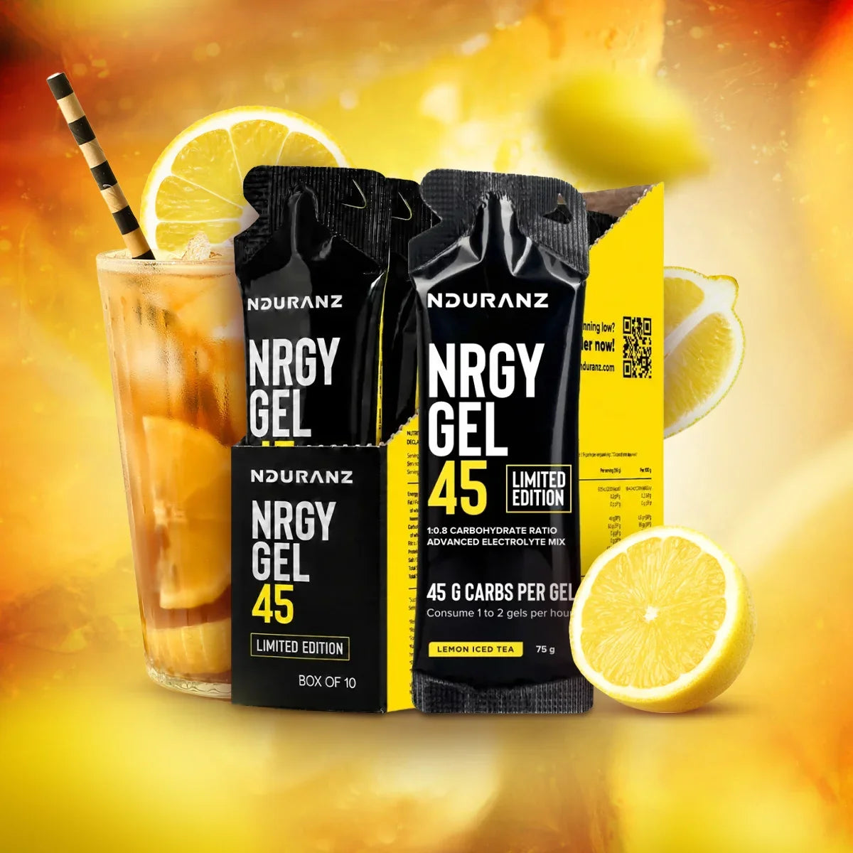 NRGY Gel 45 Limited Edition Lemon Iced Tea