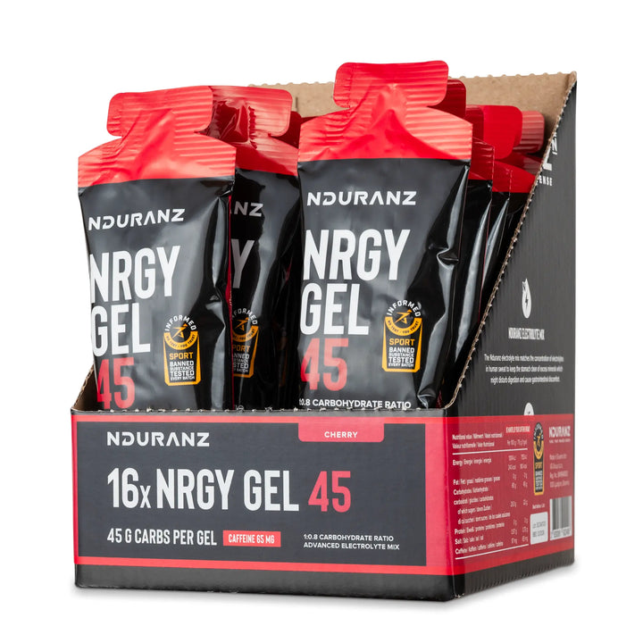 Nrgy Gel 45 με καφεΐνη — Κουτί (65 mg)